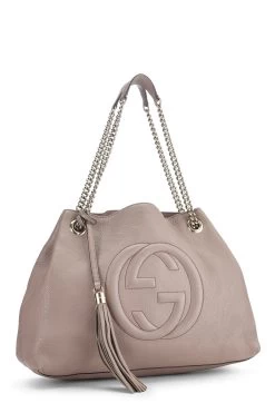 Gucci Beige Leather Soho Chain Tote -Fashion clothing QFB1EX06IB002 2