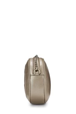 Gucci Metallic Gold Leather Soho Round Chain Crossbody Mini 8 Gucci Metallic Gold Leather Soho Round Chain Crossbody Mini -Fashion clothing QFB1EX4NDB022 3