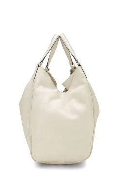 Gucci White Leather Soho Top Handle Hobo Large -Fashion clothing QFB1F61LW5001 3