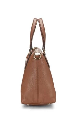 Gucci Brown Grained Leather Soho Top Handle Tote -Fashion clothing QFB1F71L0B006 3