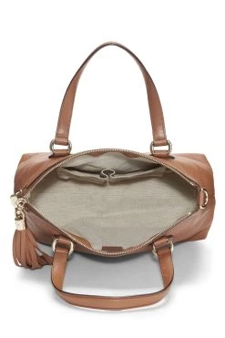 Gucci Brown Grained Leather Soho Top Handle Tote -Fashion clothing QFB1F71L0B006 6