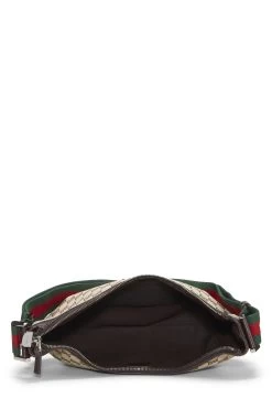 Gucci Original GG Canvas Web Round Messenger -Fashion clothing QFB1GY0E0B302 6