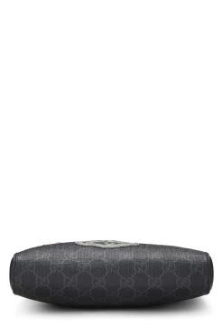 Gucci Black GG Supreme Coated Canvas Night Courrier Zip Flat Messenger -Fashion clothing QFB1H97UKB009 5