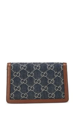 Gucci Blue GG Denim Dionysus Shoulder Bag Mini -Fashion clothing QFB1I20WB9004 4