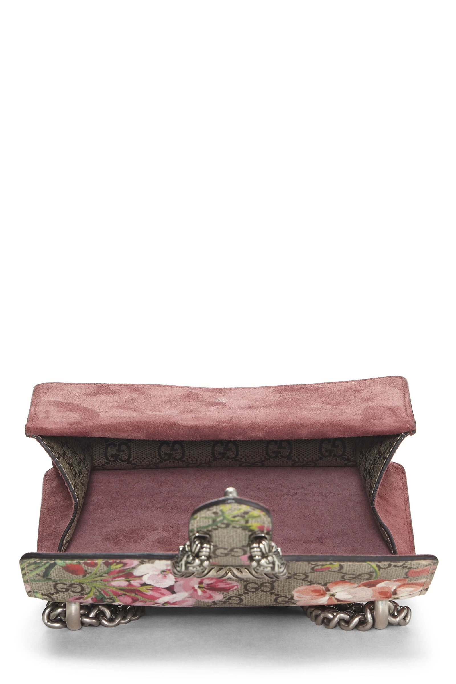 Gucci Pink GG Blooms Canvas Dionysus Shoulder Bag Mini 6 Gucci Pink GG Blooms Canvas Dionysus Shoulder Bag Mini - Image 6