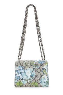 Gucci Blue GG Blooms Supreme Canvas Dionysus Shoulder Bag Mini -Fashion clothing QFB1I271B9001 4