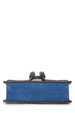 Gucci Blue GG Blooms Supreme Canvas Dionysus Shoulder Bag Mini -Fashion clothing QFB1I271B9001 5