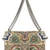 Gucci Multicolor Embroidered Dionysus Shoulder Bag Medium