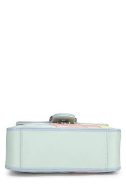 Gucci Multicolor Leather Marmont Top Handle Flap Bag Mini -Fashion clothing QFB1I5LTM9003 4
