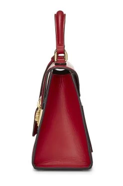 Red Guccissima Padlock Handbag Small -Fashion clothing QFB1I93GRH001 3