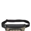 Gucci Black & Original GG Supreme Canvas Eden Belt Bag