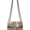 Gucci Pink GG Supreme Blooms Dionysus Shoulder Mini