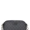 Gucci Black Coated Canvas Web Crossbody