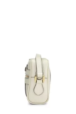 Gucci White Leather Web Ophidia Crossbody Mini -Fashion clothing QFB1U41LW9001 3