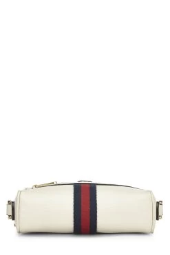 Gucci White Leather Web Ophidia Crossbody Mini -Fashion clothing QFB1U41LW9001 5