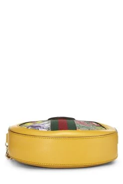 Gucci Yellow Flora GG Supreme Canvas Ophidia Shoulder Bag -Fashion clothing QFB22O0E09003 5