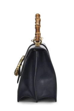 Gucci Navy Leather Dionysus Bamboo Handbag -Fashion clothing QFB2HU1LNB001 3