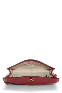 Gucci Red Leather Web Animalier Chain Shoulder Bag 11 Gucci Red Leather Web Animalier Chain Shoulder Bag -Fashion clothing QFB3YF1L0B001 6
