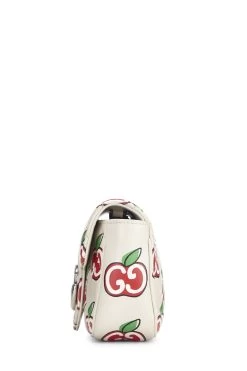 Gucci White & Multicolor Leather Valentine's Day Marmont Super Mini -Fashion clothing QFB44G1LWH001 3