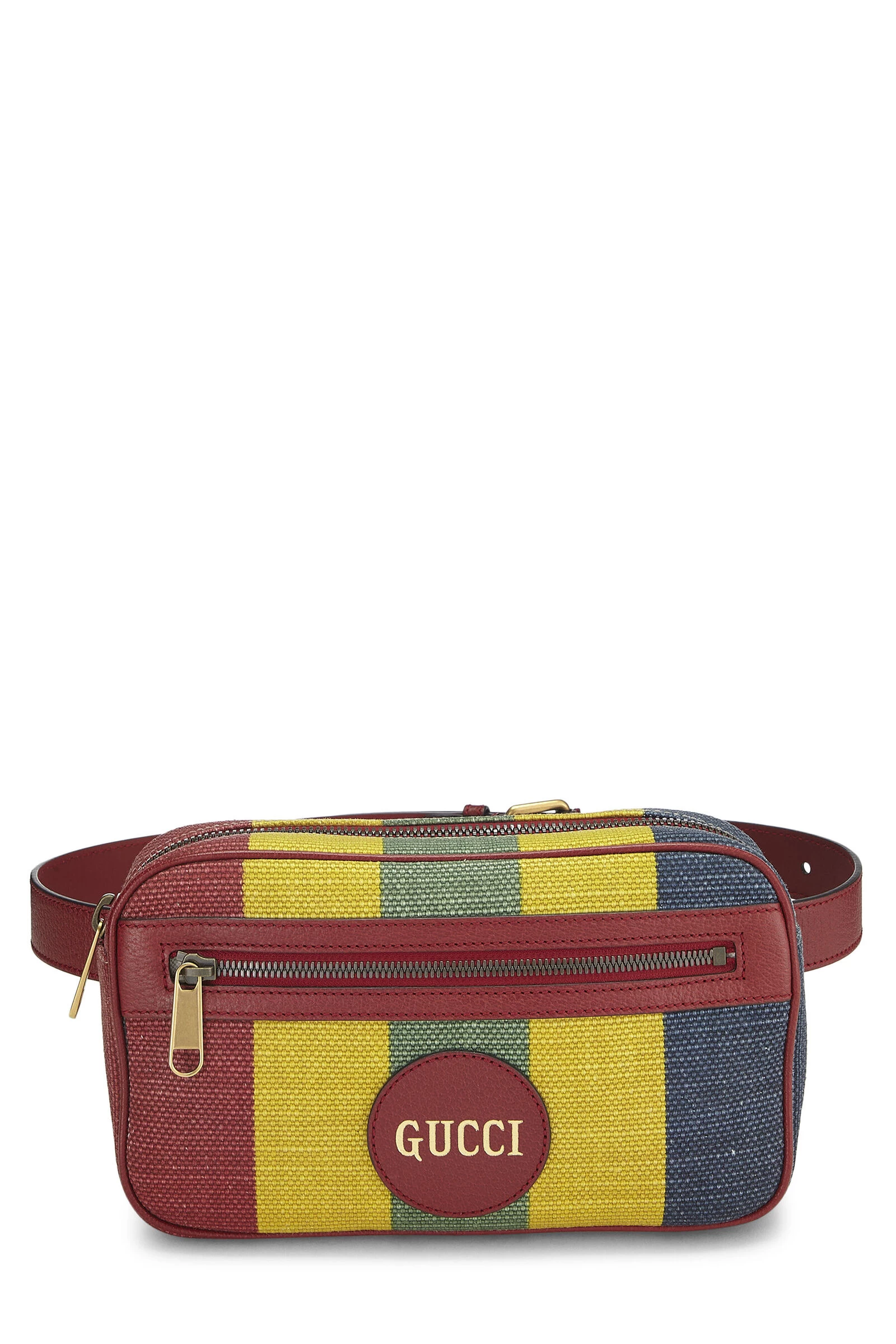 Gucci Multicolor Canvas Baiadera Belt Bag 1 Gucci Multicolor Canvas Baiadera Belt Bag