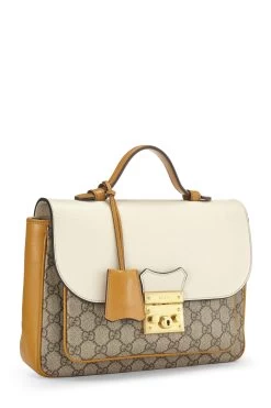 Gucci Multicolor Coated Canvas Padlock Flap Bag Small -Fashion clothing QFB4W00LMH000 2