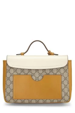 Gucci Multicolor Coated Canvas Padlock Flap Bag Small -Fashion clothing QFB4W00LMH000 4