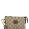 Gucci Original GG Supreme Canvas Convertible Wristlet