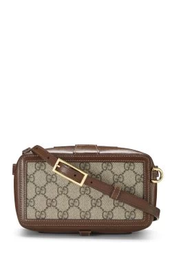 Gucci Original GG Supreme Canvas Clasp Closure Bag Mini -Fashion clothing QFB58I0L09000 4