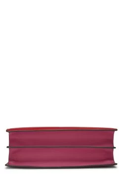 Gucci Pink & Red Leather Top Handle Tote -Fashion clothing QFBANU1LMB002 5