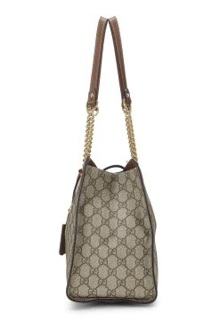 Gucci Brown GG Supreme Canvas Padlock Tote Medium 8 Gucci Brown GG Supreme Canvas Padlock Tote Medium -Fashion clothing QFBGMU0L07002 3