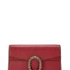 Gucci Red Leather Dionysus Super Mini