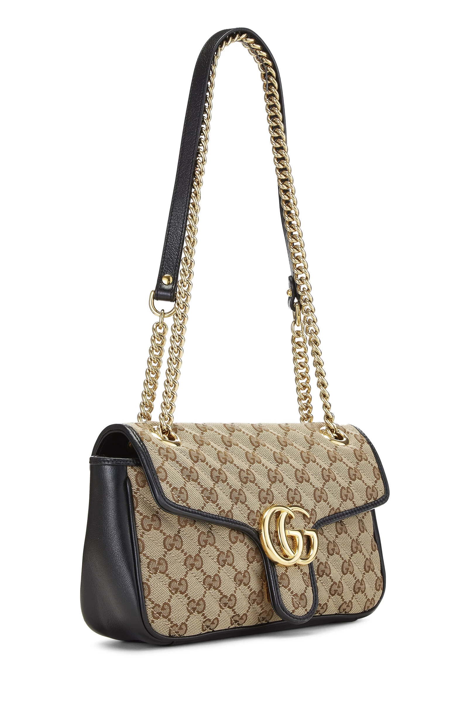 Gucci Original GG Canvas Marmont Shoulder Bag Small 2 Gucci Original GG Canvas Marmont Shoulder Bag Small - Image 2