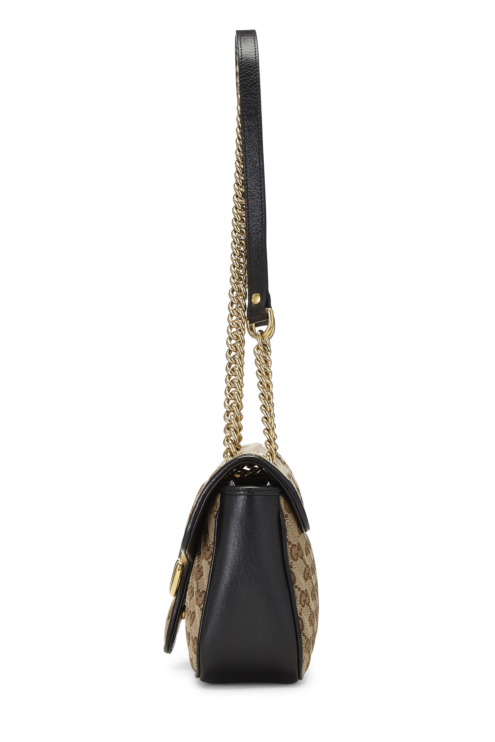 Gucci Original GG Canvas Marmont Shoulder Bag Small 3 Gucci Original GG Canvas Marmont Shoulder Bag Small - Image 3