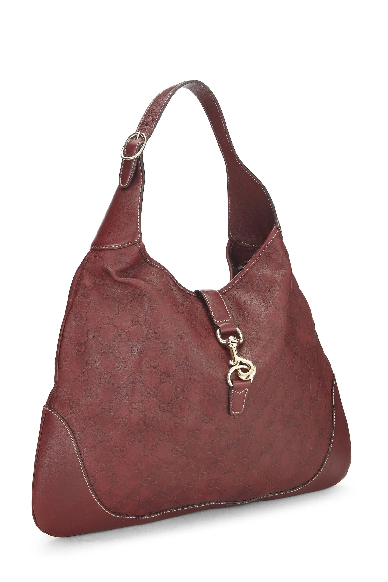 Red Guccissima Jackie Hobo Large 2 Red Guccissima Jackie Hobo Large - Image 2