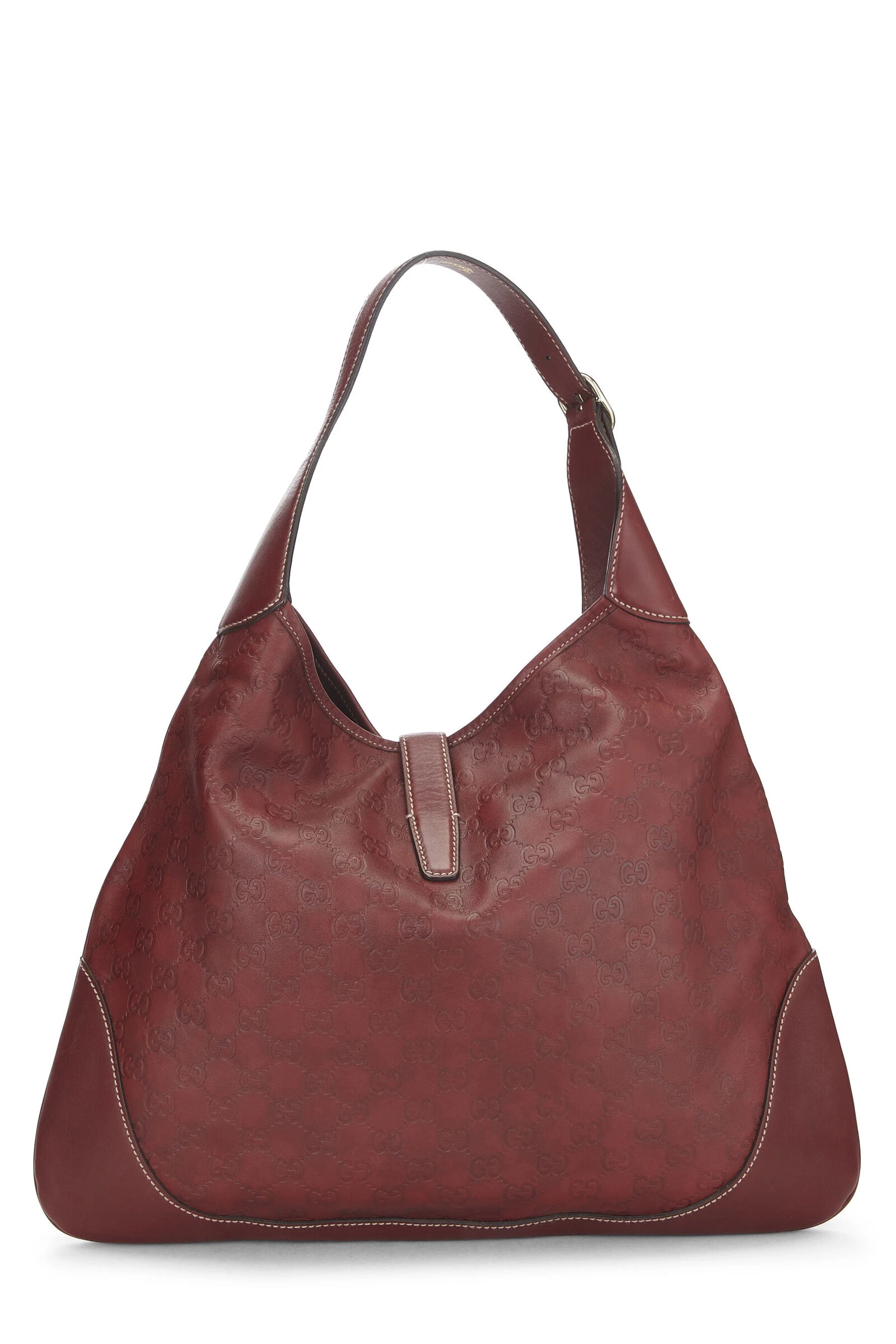 Red Guccissima Jackie Hobo Large 4 Red Guccissima Jackie Hobo Large - Image 4