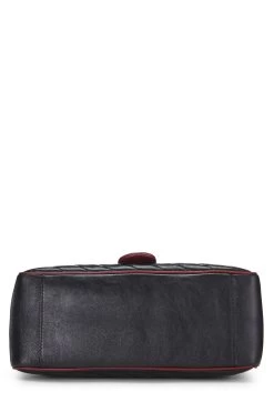 Gucci Black Leather GG Marmont Top Handle Bag 10 Gucci Black Leather GG Marmont Top Handle Bag -Fashion clothing QFBJWX0EKH061 5