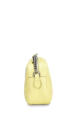 Gucci Yellow Leather GG Marmont Crossbody Small -Fashion clothing QFBJWX1LYH002 3