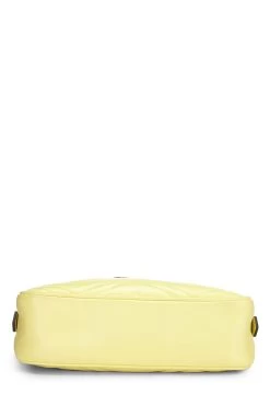 Gucci Yellow Leather GG Marmont Crossbody Small -Fashion clothing QFBJWX1LYH002 5