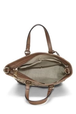 Gucci Brown GG Canvas Bree Top Handle Tote Small 11 Gucci Brown GG Canvas Bree Top Handle Tote Small -Fashion clothing QFBJXD2B0H000 6