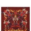 Hermès Brown & Multicolor 'L'Instruction Du Roy' Silk Scarf 90