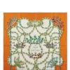 Hermès Orange & Multicolor 'Le Sacre Du Printemps' Silk Scarf 90