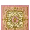 Hermès Pink & Multicolor 'Les Tuileries' Silk Scarf 90