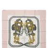 Hermès Pink & Multicolor 'Brides De Gala' Silk Scarf 90