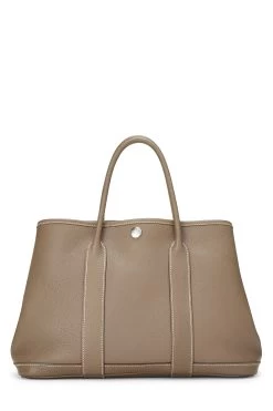 Hermès Etoupe Grey Negonda Garden Party TPM