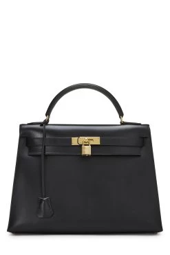 Hermès Black Box Kelly Sellier 32