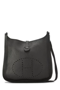 Hermès Black Clemence Evelyne I PM