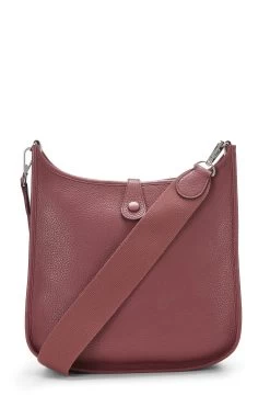 Hermès Bois De Rose Clemence Evelyne I PM -Fashion clothing QGB0HN0JPF007 4