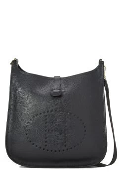 Hermès Black Ardennes Evelyne I GM