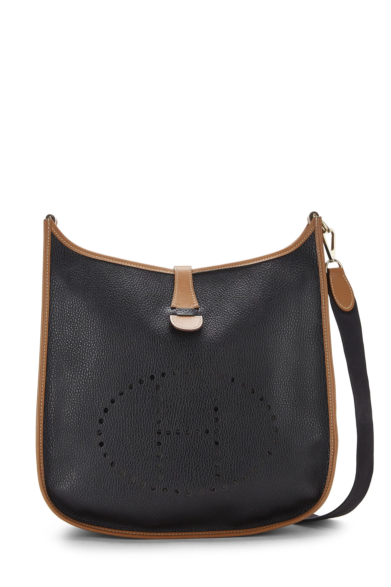 Hermès Black & Gold Ardennes Evelyne I GM 1 Hermès Black & Gold Ardennes Evelyne I GM