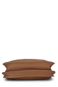 Hermès Kraft Brown Clemence Evelyne III PM -Fashion clothing QGB0HP0J0F065 5